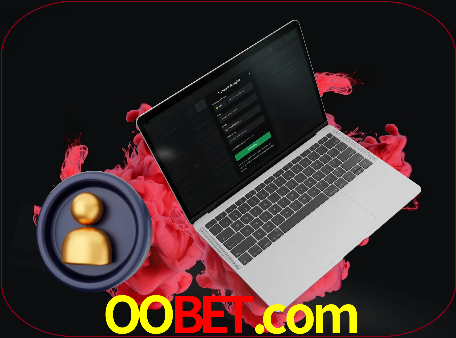 No cabeçalho do site oobet, clique no botão que o levará a um formulário especial onde terá de introduzir as suas informações actuais.
