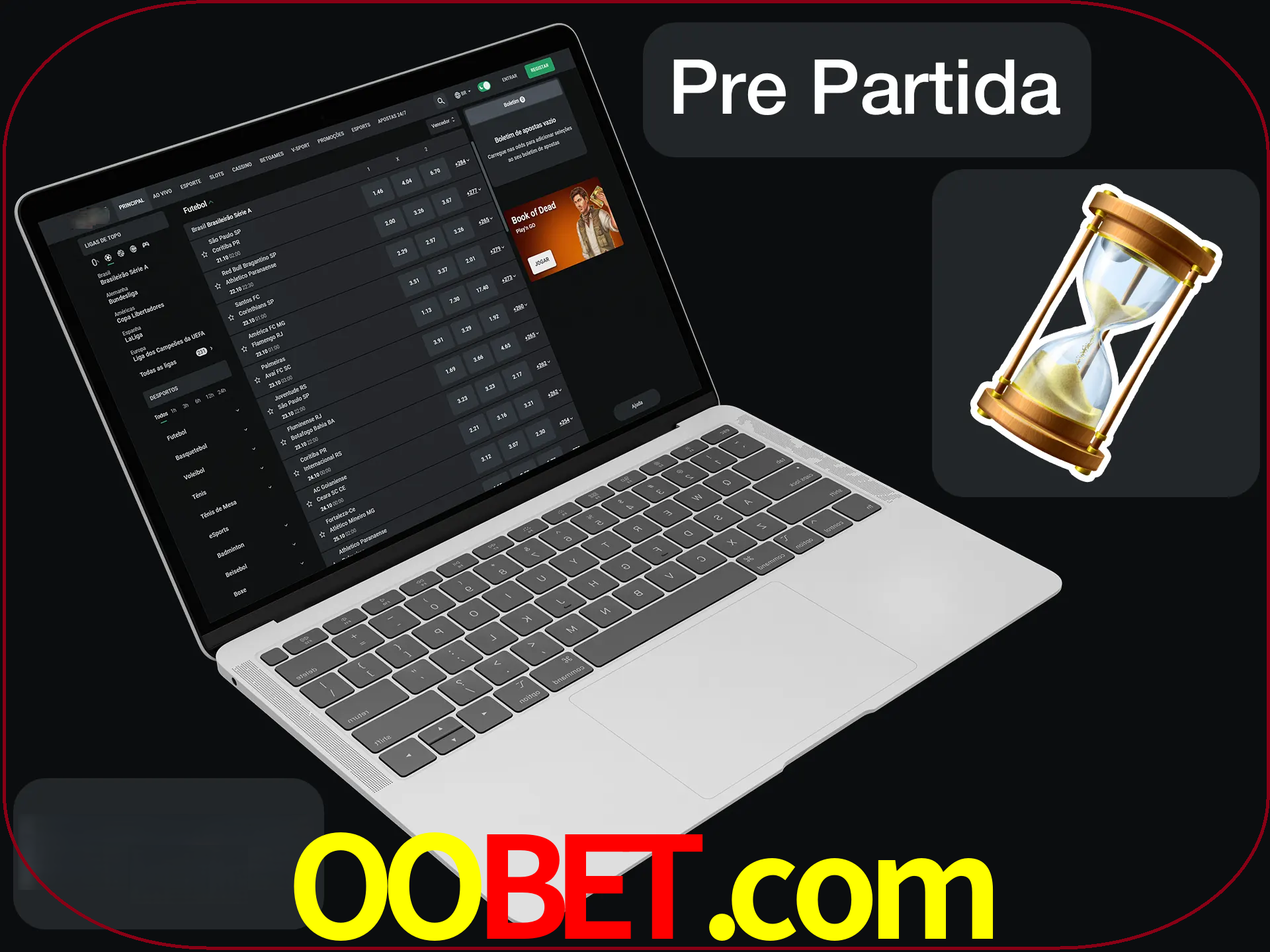 Fazer apostas em partidas futuras.